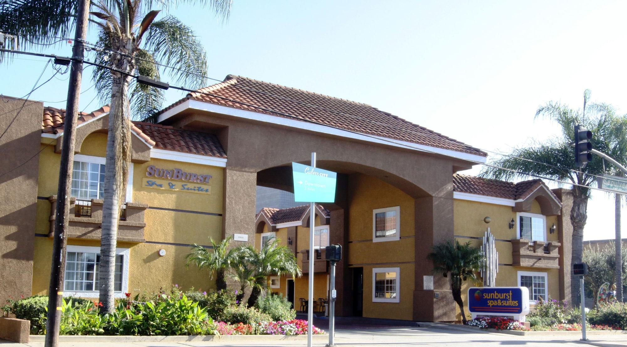 לוס אנג'לס Sunburst Spa & Suites Motel מראה חיצוני תמונה